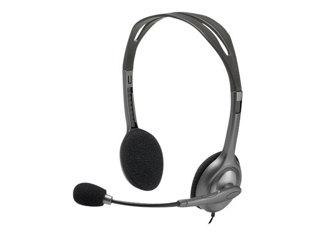 Logitech Stereo Headset H111 – Casque Stéréo avec Micro