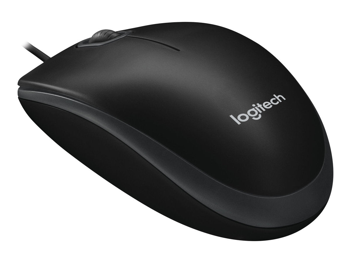 LOGITECH B100 – Souris Optique Filaire USB (Noir)