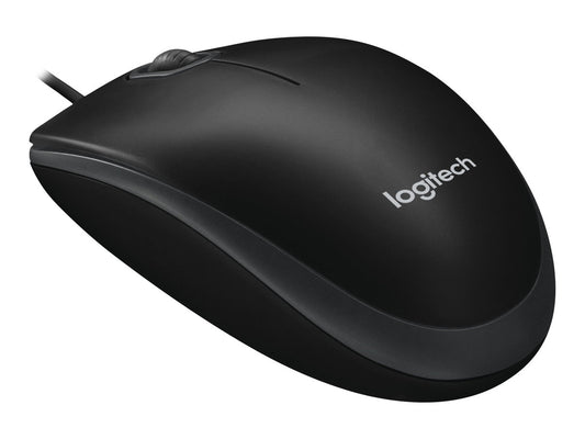 LOGITECH B100 – Souris Optique Filaire USB (Noir)