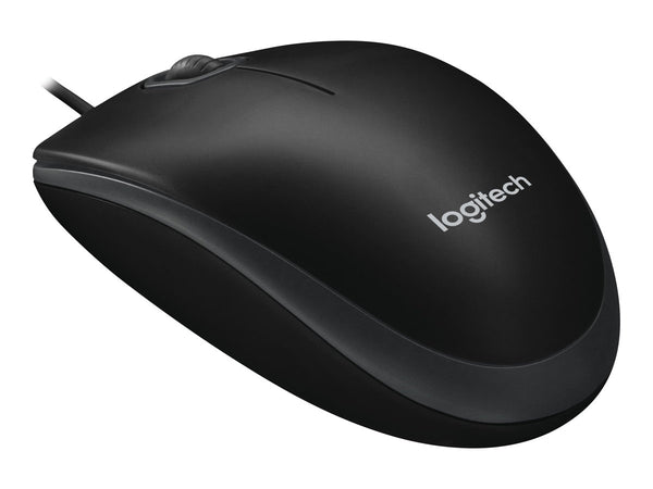 LOGITECH B100 – Souris Optique Filaire USB (Noir)