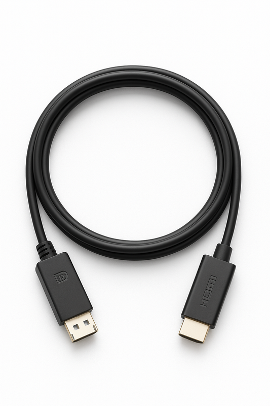 CORDON DISPLAY PORT 1.1(M) VERS HDMI (M) - 2K/60Hz - 1.8M