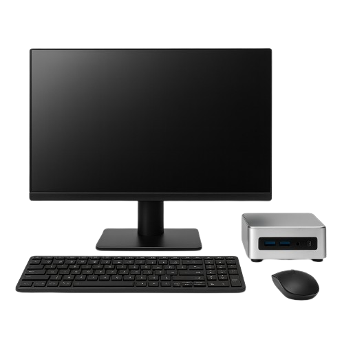 Pack Mini PC Intel Gemini Lake - Écran 24" & Accessoires