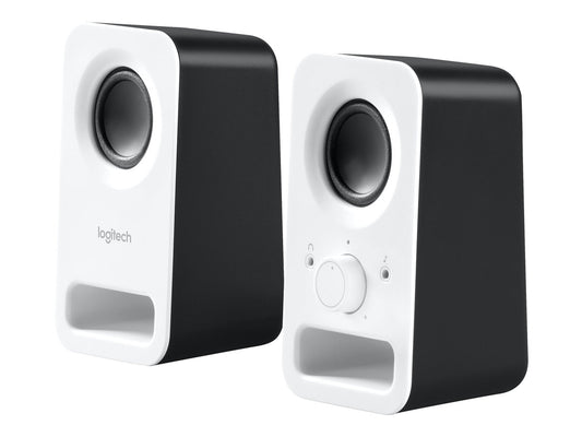 LOGITECH Z150 – Système Audio 2.0 (2 Satellites, Blanc)
