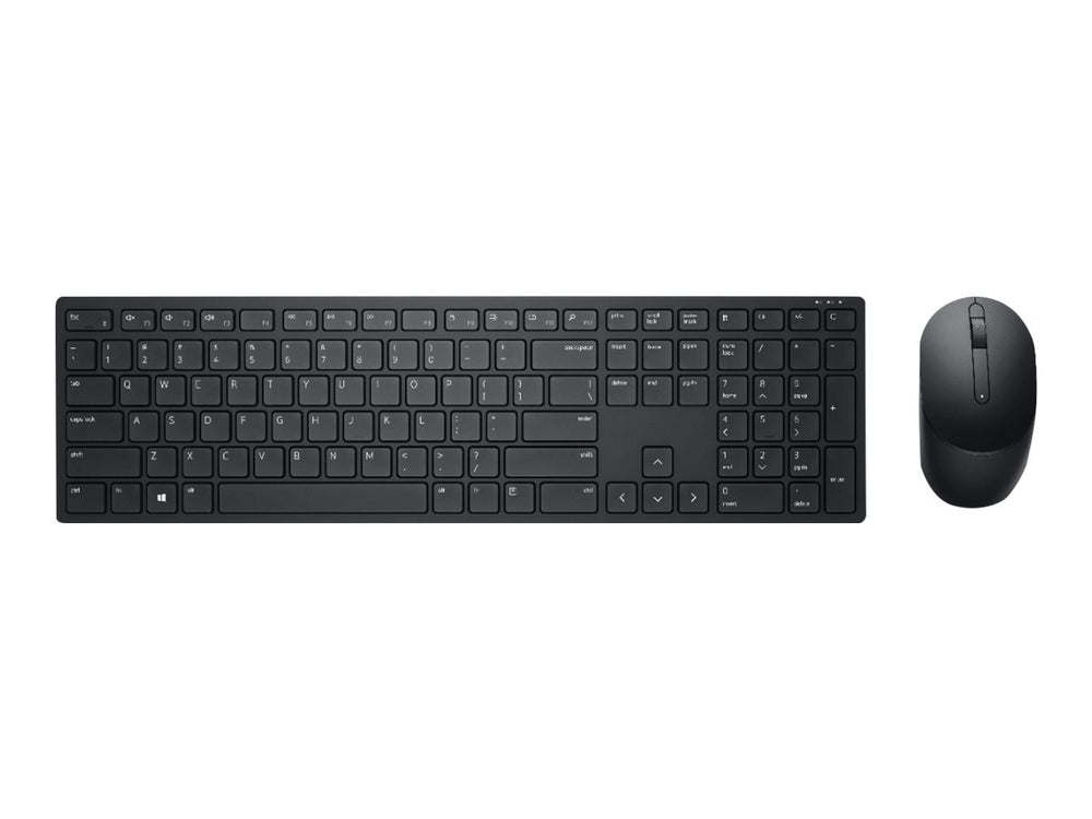 DELL Pro KM5221W – Pack Clavier & Souris Sans Fil (Azerty FR, Noir)