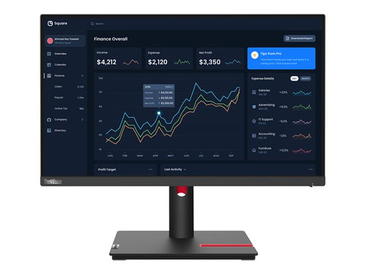 LENOVO T22i-30 – 21,5" IPS Full HD – VGA / HDMI / DisplayPort