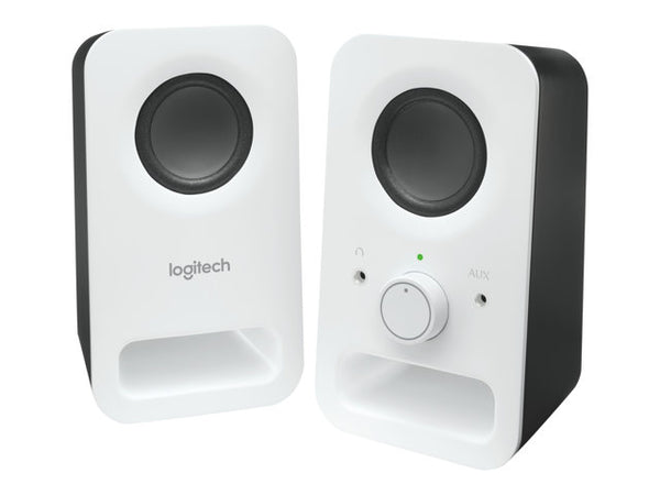 LOGITECH Z150 – Système Audio 2.0 (2 Satellites, Blanc)