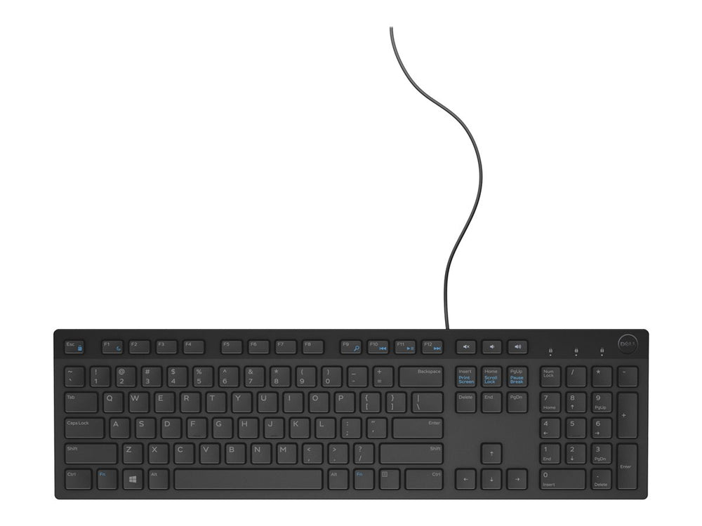DELL KB216 – Clavier Multimédia USB (AZERTY-FR, Noir)
