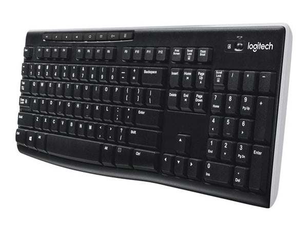 Logitech Clavier Sans Fil K270 – Noir