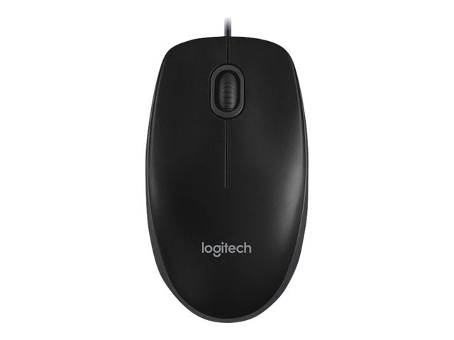 LOGITECH B100 – Souris Optique Filaire USB (Noir)