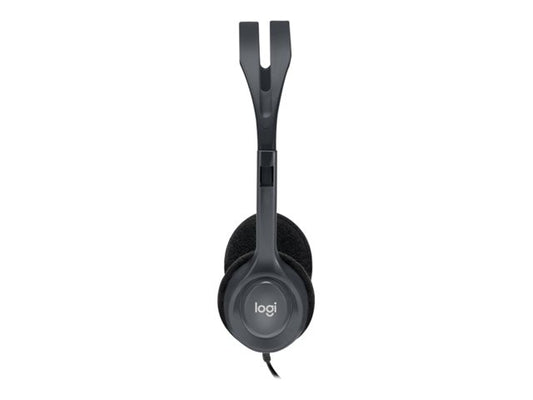 Logitech Stereo Headset H111 – Casque Stéréo avec Micro